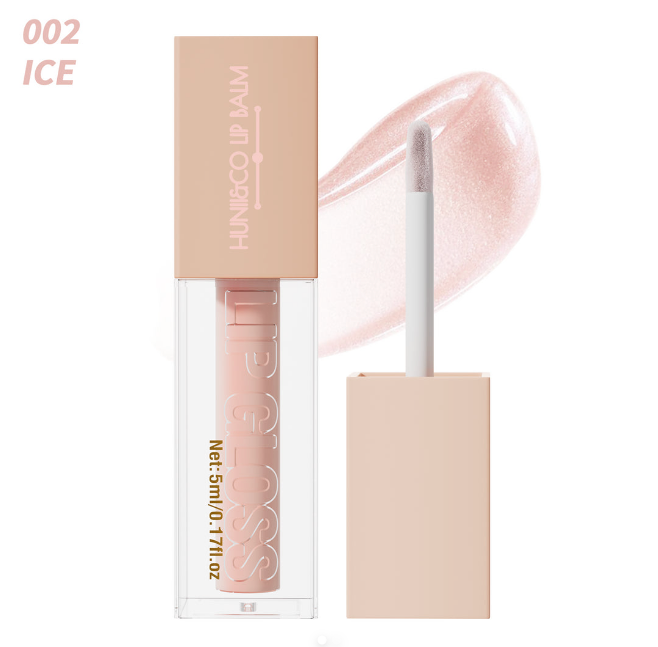 HUNII & Co Lip Gloss 2.0 in Ice