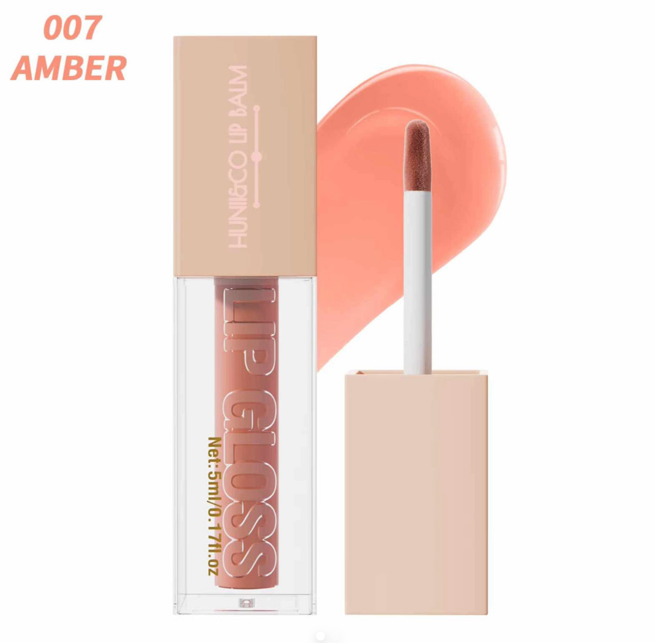 HUNII & Co Lip Gloss 2.0 in Amber